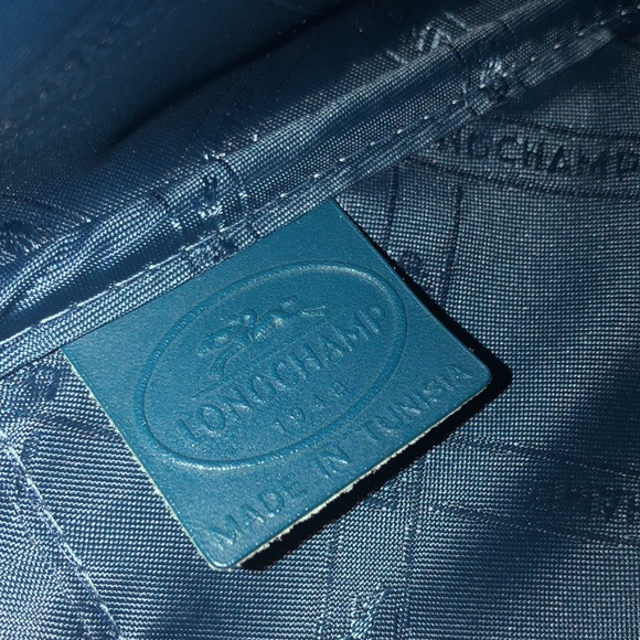 Longchamp Blue ROSEAU ESSENTIAL LARGE Tote Bag - Picture 5 of 13